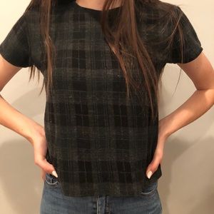 Plaid brandy Melville shirt